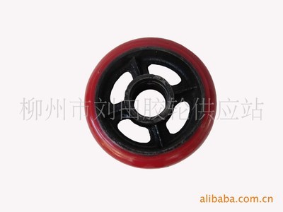 【專業(yè)銷售 6寸聚氨酯壓力萬向輪 結(jié)實(shí)耐用 大量批發(fā) 量大更優(yōu)】?jī)r(jià)格,廠家,圖片,腳輪、萬向輪,柳州市劉田膠輪供應(yīng)站-